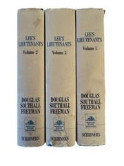 Lee’s Lieutenants 3 Volume Set Douglas Southall Freeman Scribner Hudson River