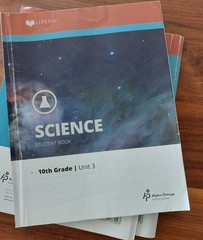 10th Grade Science Homeschool Curriculum Kit Box Set Complete AOP LIFEPAC
