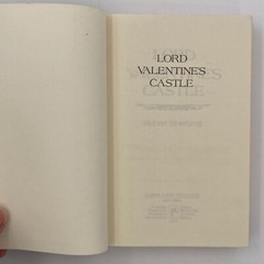 Lord Valentines Castle Robert Silverberg HC/DJ Book Club Edition 1980 466 pages