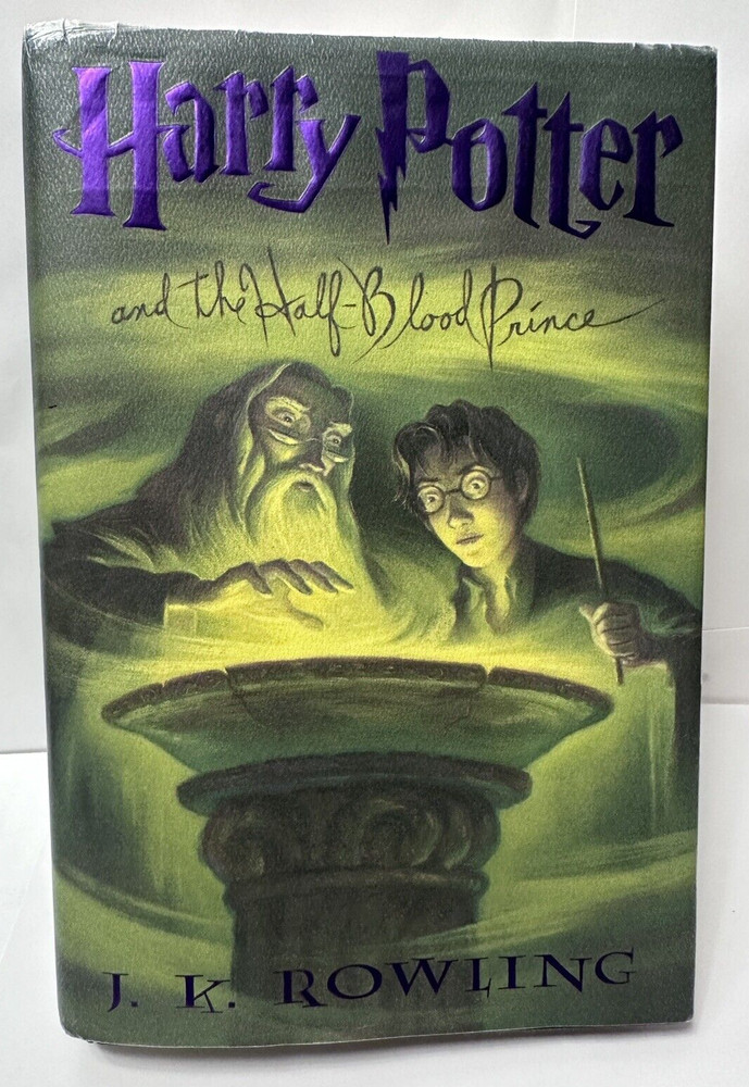 Harry Potter and The Half-Blood Prince 1st US Edition 1st Print 652 Pages