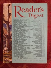 Readers Digest November 1951 A. E. Hotchner Tom Clarke Ted Kautzky George Kent