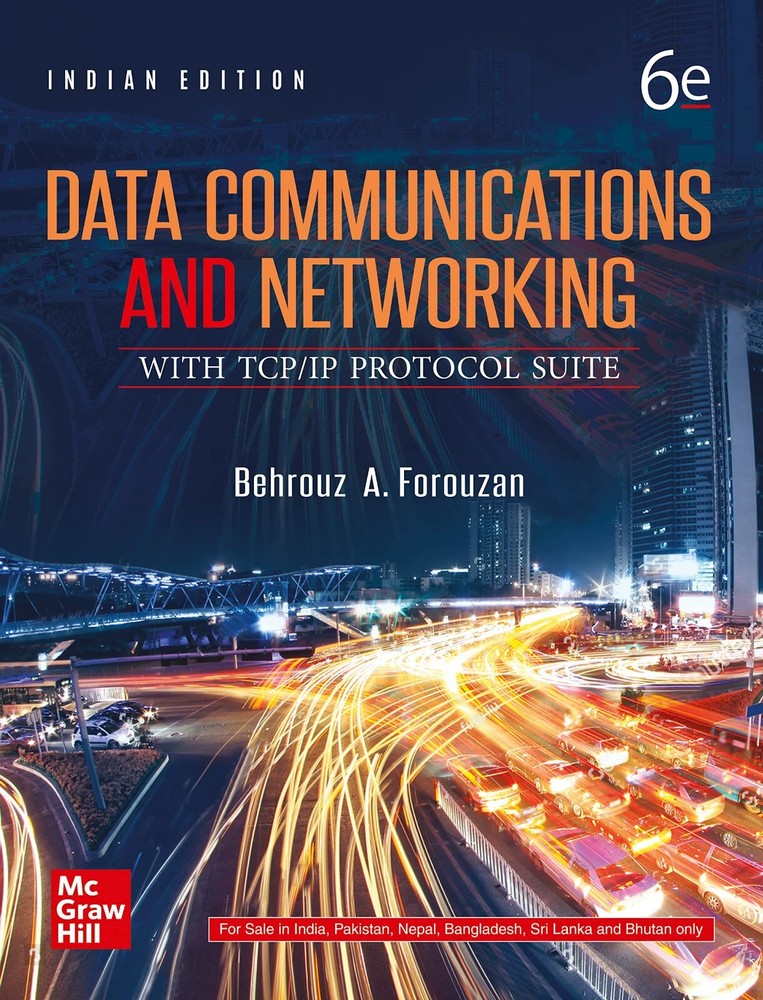 Data Communications Networking TCPIP 6th INTL ED ‘Free Ship from USA’