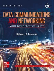 Data Communications Networking TCPIP 6th INTL ED ‘Free Ship from USA’