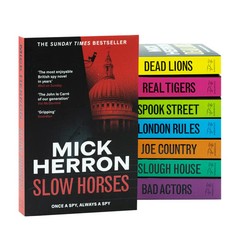 Slough House Thriller Series 8 Books Collection Set By Mick Herron (Slow Horses,