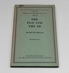 THE EGO AND THE ID Sigmund Freud Hogarth Press 1957 VTG HARDCOVER psychoanalysis