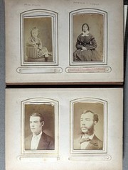 1860s-1910s Pittsburgh & Western PA photo album Aiken Noble families et al