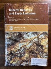 Mineral Deposits and Earth Evolution – Geological Soc. #248 -McDonald -2005 Seal