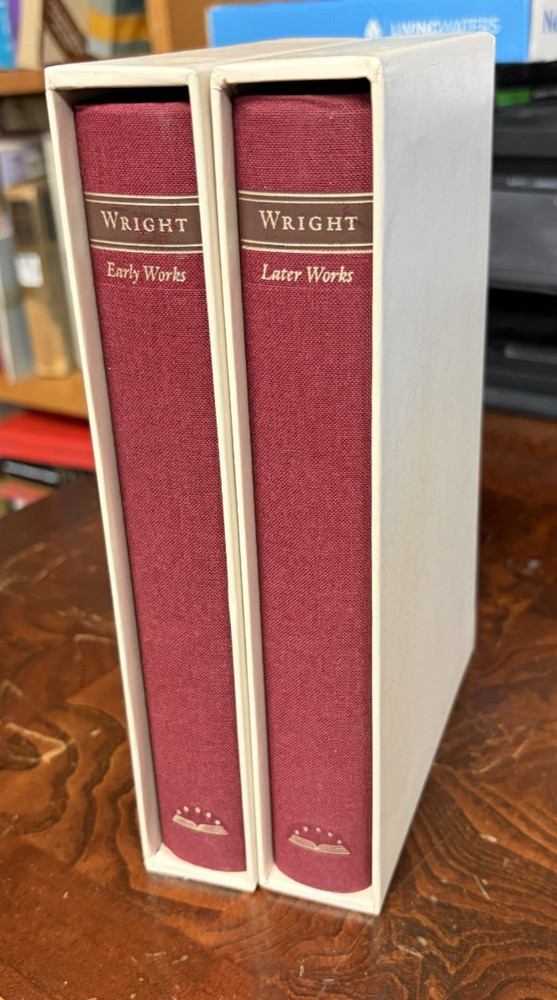 Richard Wright Early and Later Works 2 Volumes Library of America 1st Printings