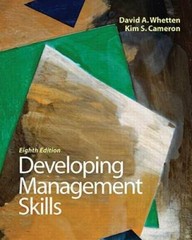 Developing Management Skills (8th Edition) – Paperback – GOOD