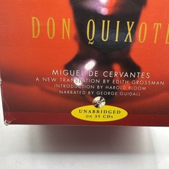 Don Quixote Audiobook CD (35 Discs) Edith Grossman Trans George Guidall