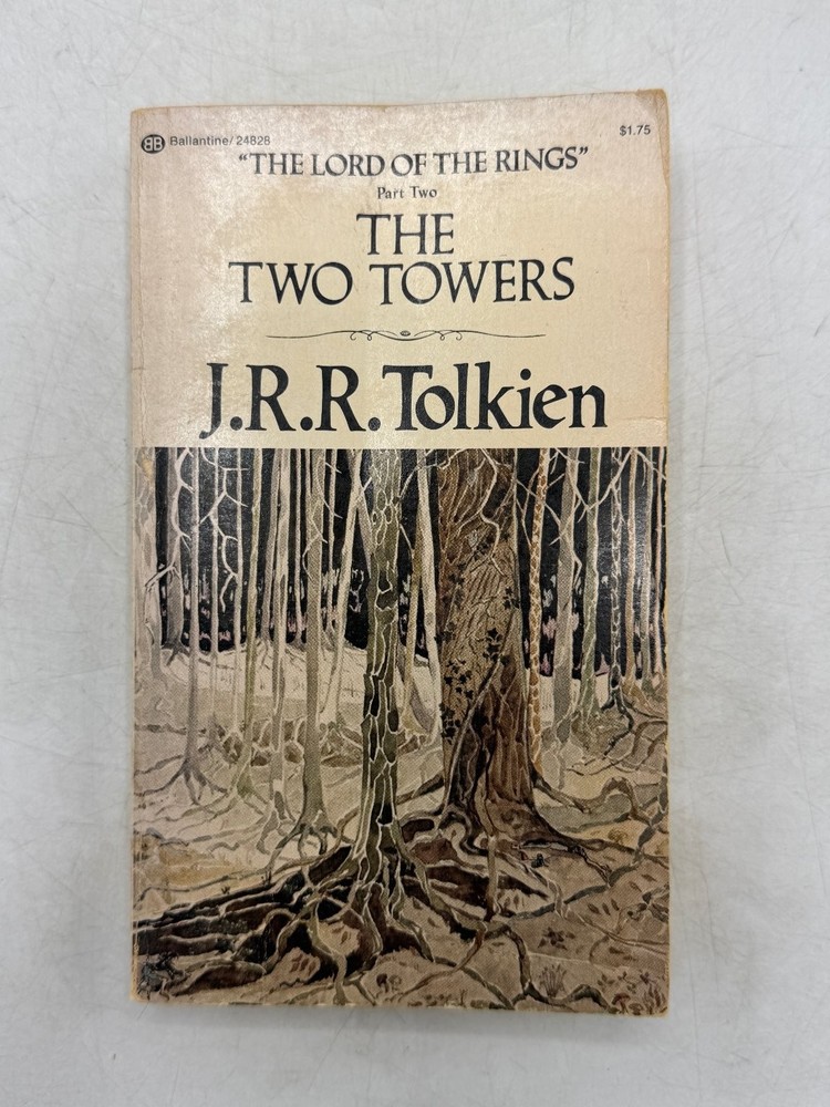 The Two Towers J.R.R. Tolkien 1973 51st Printing Paperback Fantasy Ballantine