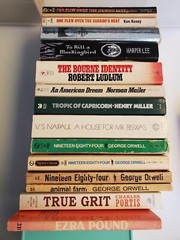 Vintage Paperback Books PICK 1: Horror books, Sci-Fi, Salinger, Baldwin, Capote