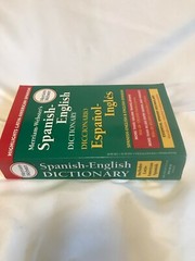 Merriam-Webster’s Spanish-English Dictionary – Paperback – VERY GOOD