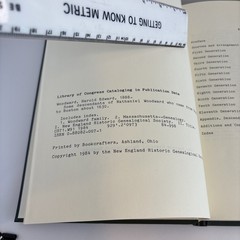 Some Descendants Of Nathanial Woodward Who Came From England To Boston Genealogy