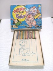 VTG. Whitman Publishing Co. Paint And Color Box Set. 1940’s, 50’s. Read…