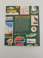 The National Parks Traveler’s Companion Journal and Sticker Book Paperback NEW