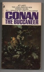 CONAN the BUCCANEER pb, FN-, Robert Howard, Lancer, $0.95 cp, Frazetta