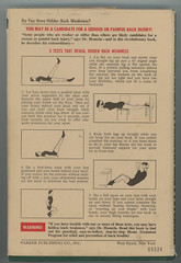 Backache Home Treatment and Prevention By Samuel Homola Hardcover 1968 238 Pages