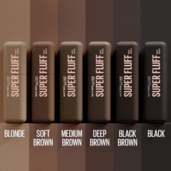 Maybelline Superfluff Volumizing Brow 0.17 Fl Oz (Pack of 1), SOFT BROWN