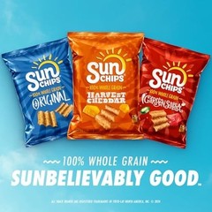 Sunchips Multigrain, Harvest Cheddar, 1 Ounce (Pack of 40)
