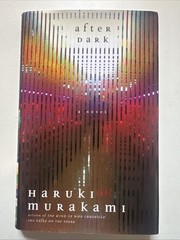 After Dark – Haruki Murakami (Hardcover) First US Edition 6th printing