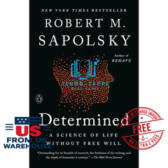 Determined Robert Sapolsky HC Free Will Neuroscience Philosophy Bestseller