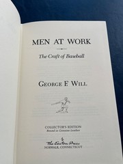 Men at Work – George Will – Easton Press