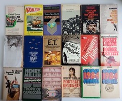 Vintage Paperback Books PICK 1: Horror books, Sci-Fi, Salinger, Baldwin, Capote