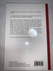 Violence and Society in the Early Medieval West, Guy Halsall, Boydell, 2002