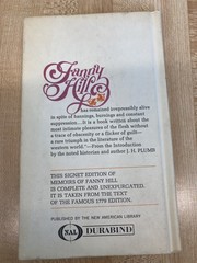 Memoirs of Fanny Hill 1965 HC Eighth Printing 221 Pages John Cleland