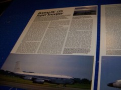 BOEING RC-135 “SUPER SNOOPER”..4-PAGE POSTER/2-PAGE CUTAWAY/PROFILES (637LL)