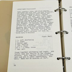 Mulford Evangelical Free Church Cookbook Muscatine Iowa Binder Bound 238 Pages