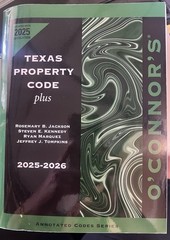 Thomson Reuters, Texas Property Codes Plus, O’Connor’s, 2025-2026
