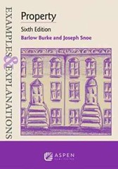 Property (Examples & – Paperback, by Burke Barlow; Snoe – Very Good