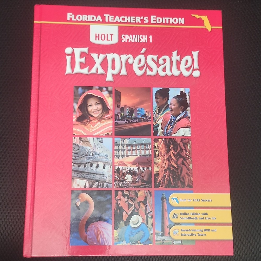 Expresate!, Spanish 1 (Teacher’s Edition) Holt Rineheart Winston Textbook