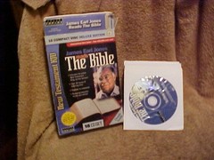 16 COMPACT DISC DELUX EDITION THE BIBLE READ BY JAMES EARL JONES MISSING # 10 *