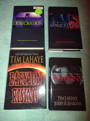 Lot Of 4 Books By Tim Lahaye Author Of Left Behind Series. HC. 1999-2003.