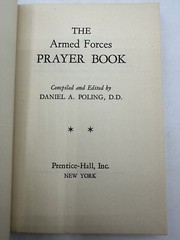 The Armed Forces Prayer Book 1951 Second Printing Daniel Poling 6.25 By 4.25 In.