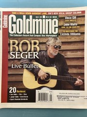 LOT OF 8 GOLDMINE MAGAZINES. JAN-APRIL 2007. BIWEEKLY MAGAZINE COVERING MUSIC