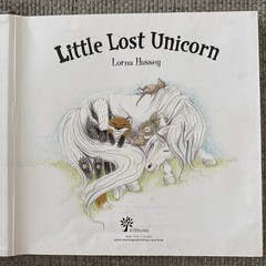 Little Lost Unicorn by Lorna Hussey (2009, Hardcover)