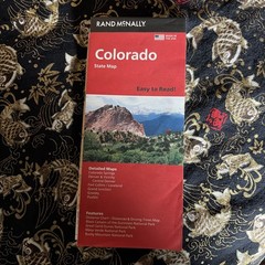 Rand Mcnally Easy to Read Folded Map: Colorado State Map by Rand McNally (2021,