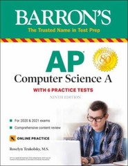 AP Computer Science A: With 6 Practice Tests; Barr- 9781438012896, MS, paperback