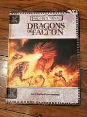 Dungeons & Dragons Forgotten Realms Dragons of Faerun Handbook