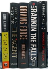 Lot of 5 Mystery Thriller Novels Dick Francis, Ian Rankin Reginald Hill Higgins