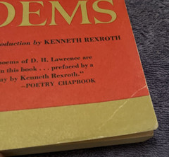 D H Lawrence: Selected Poems (A Viking Compass Book) – Paperback – VG 1959 $0.95