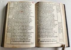 1575 POETRY by HORACE antique Gryphius Press 16th CENTURY rare