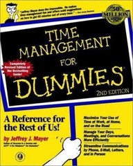 Time Management for Dummies – paperback, 0764551450, Jeffrey J Mayer