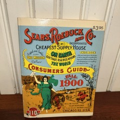 Vintage 1970 Sears Roebuck Co Fall 1900 Catalog Reprint No 110 Miniature 7×5.25