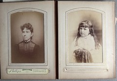 1860s-1910s Pittsburgh & Western PA photo album Aiken Noble families et al