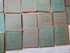 Little Leather Library Books 1920s Green Redcroft Edition 30 BOOKS